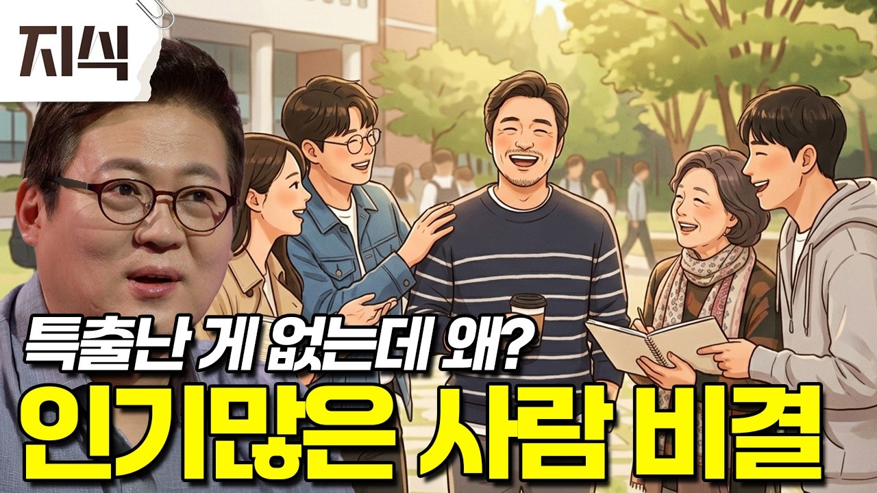 평범해 보이는데 유독 인기가 많은 사람들의 소름 돋는 공통점?? #인문 #사회 #EBS지식
