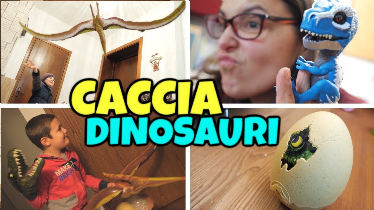 CACCIA AL TESORO: DINOSAURI a Sorpresa per Nicol&ograve;