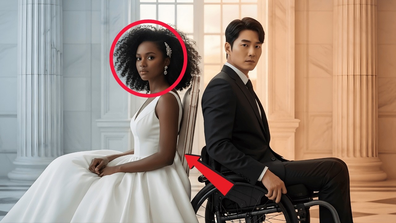 Maltreated Black Girl Was Forced to Marry Her Cruel Stepsister's Paralyzed Billionaire Korean Mafia