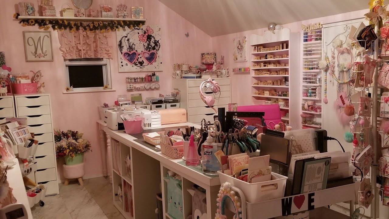 UPDATED CRAFTROOM TOUR