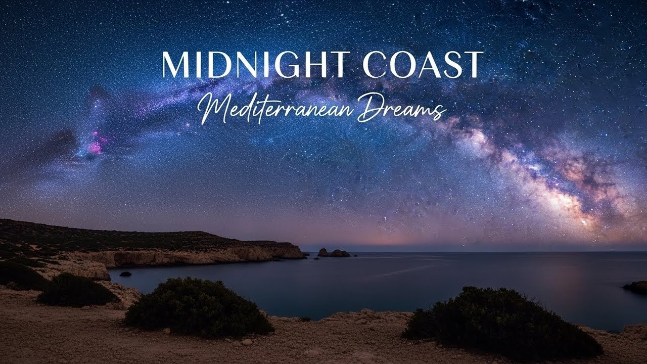 🎶 Gentle Italian Mandolin 🌊 Mediterranean Dreams & Sunny Coast Views ☀️🏡