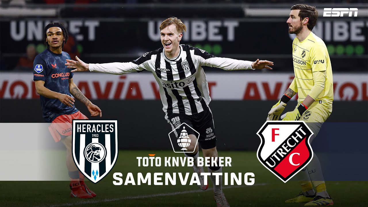 💫 MATS ROTS met wederom een SCHITTERENDE GOAL 💪 | Samenvatting Heracles - FC Utrecht
