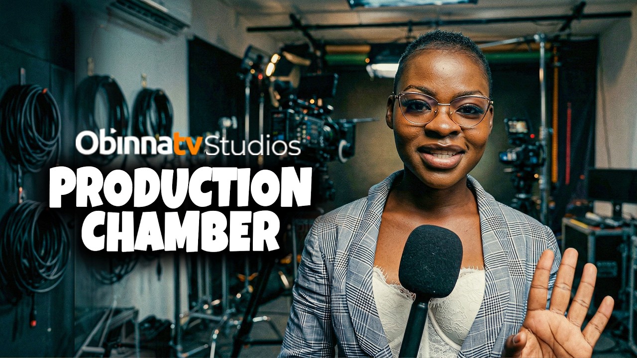 Inside Oga Obinna's production chamber in his new studio