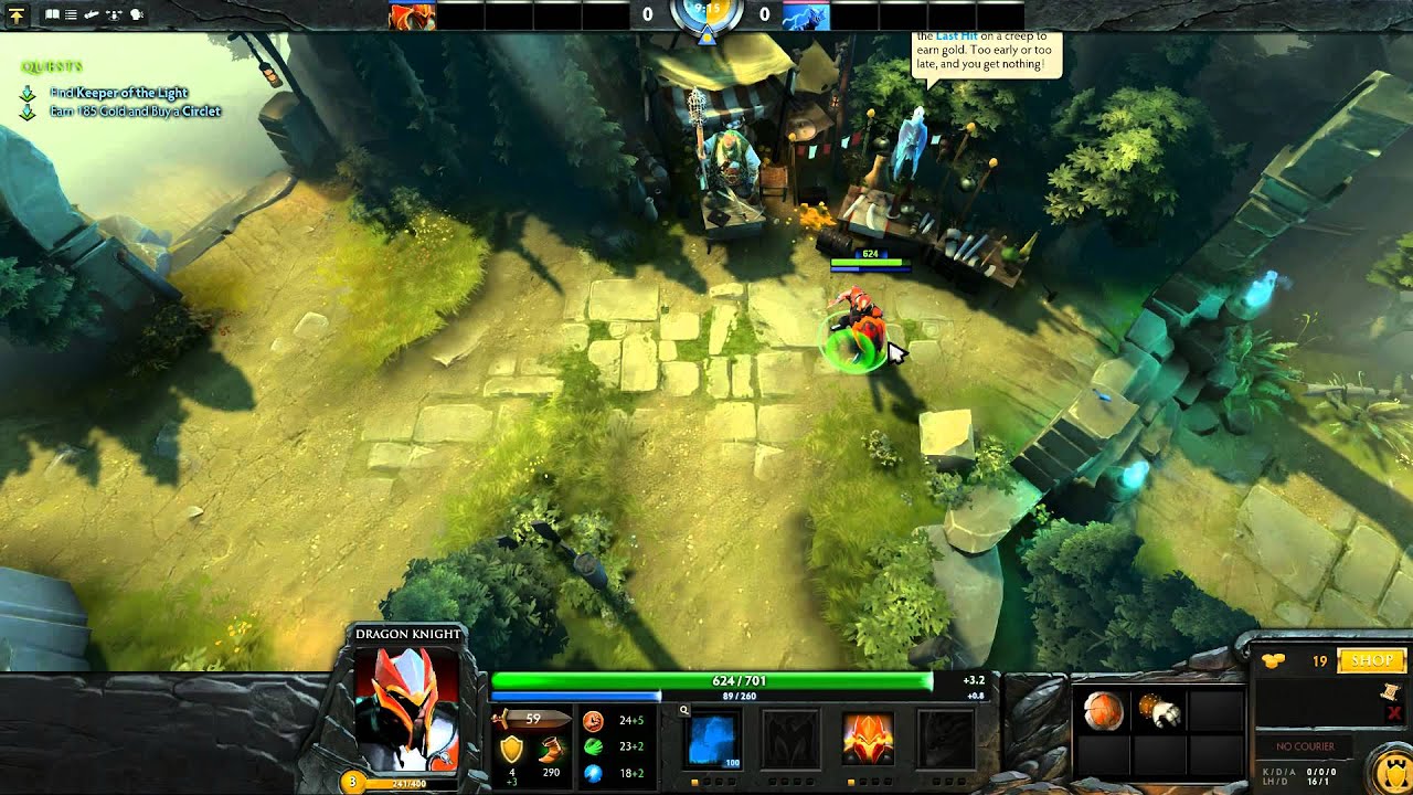 Hive Plays: Defense of the Ancients 2 (DotA), Tutorial