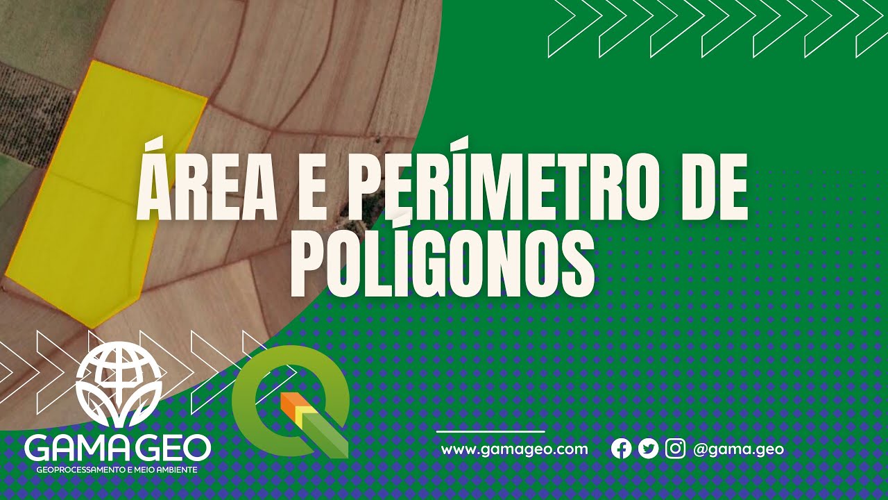 Como calcular área e perímetro de polígonos usando o QGis