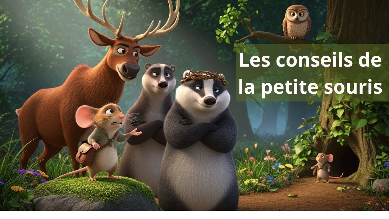 Les conseils de la petite souris 🐭/Conte moral pour enfants