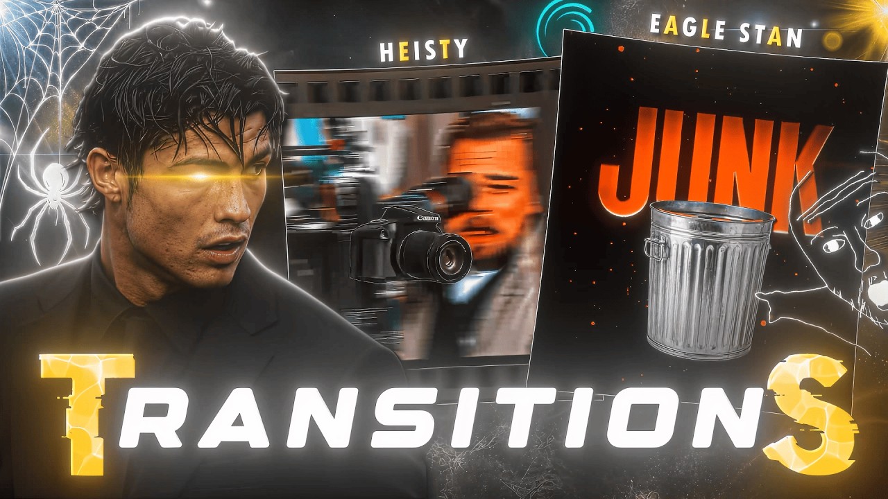 TRANSITION PACK 💀🔥 Like AE Editors In Alight Motion/Amz (+Preset)