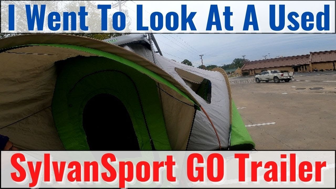 Did I buy a used SylvanSport GO camping/utility trailer?