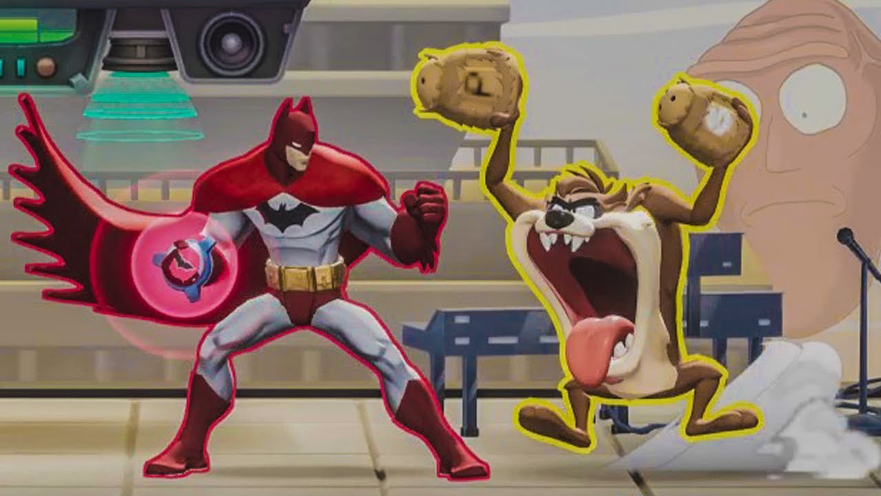 Batman and Taz Unique Interactions - MultiVersus HD