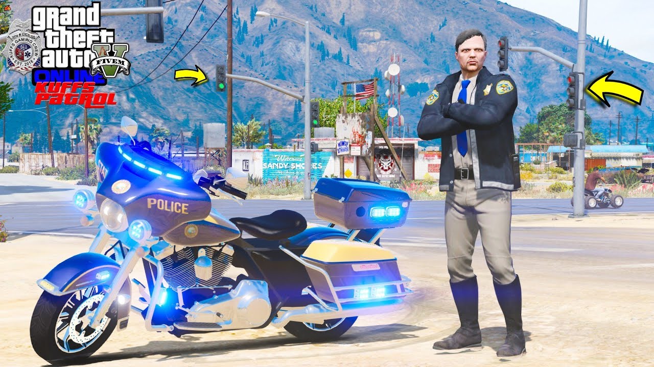 New Update Brings Out Major Traffic Enforcement In Sandy Shores - GTA 5 Roleplay