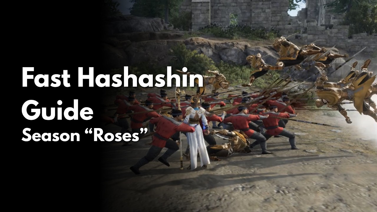 Fast Hashashin Guide | Conqueror's Blade | Season Roses