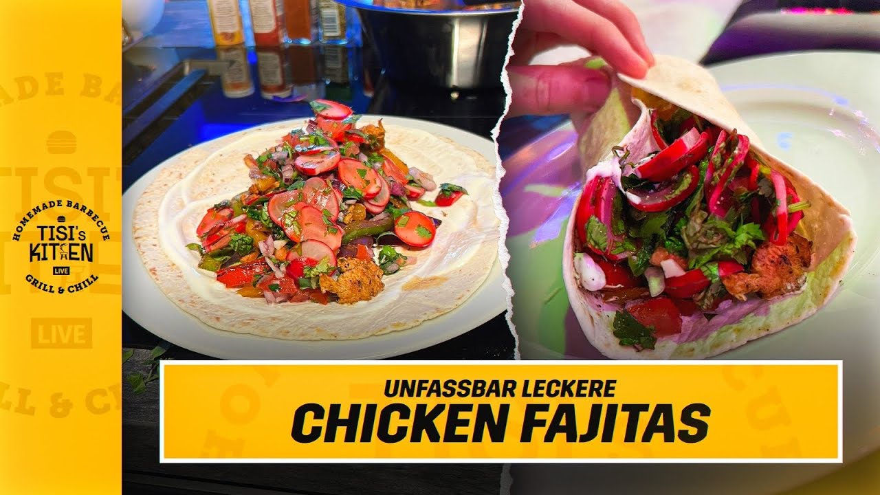 So machst du die BESTEN CHICKEN FAJITAS 😍🌮