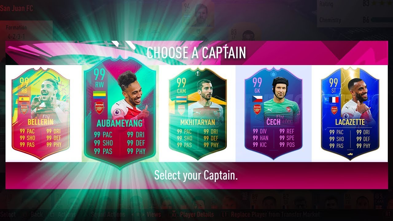 THE BEST POSSIBLE ARSENAL FUT DRAFT CHALLENGE! - FIFA 19 Ultimate Team