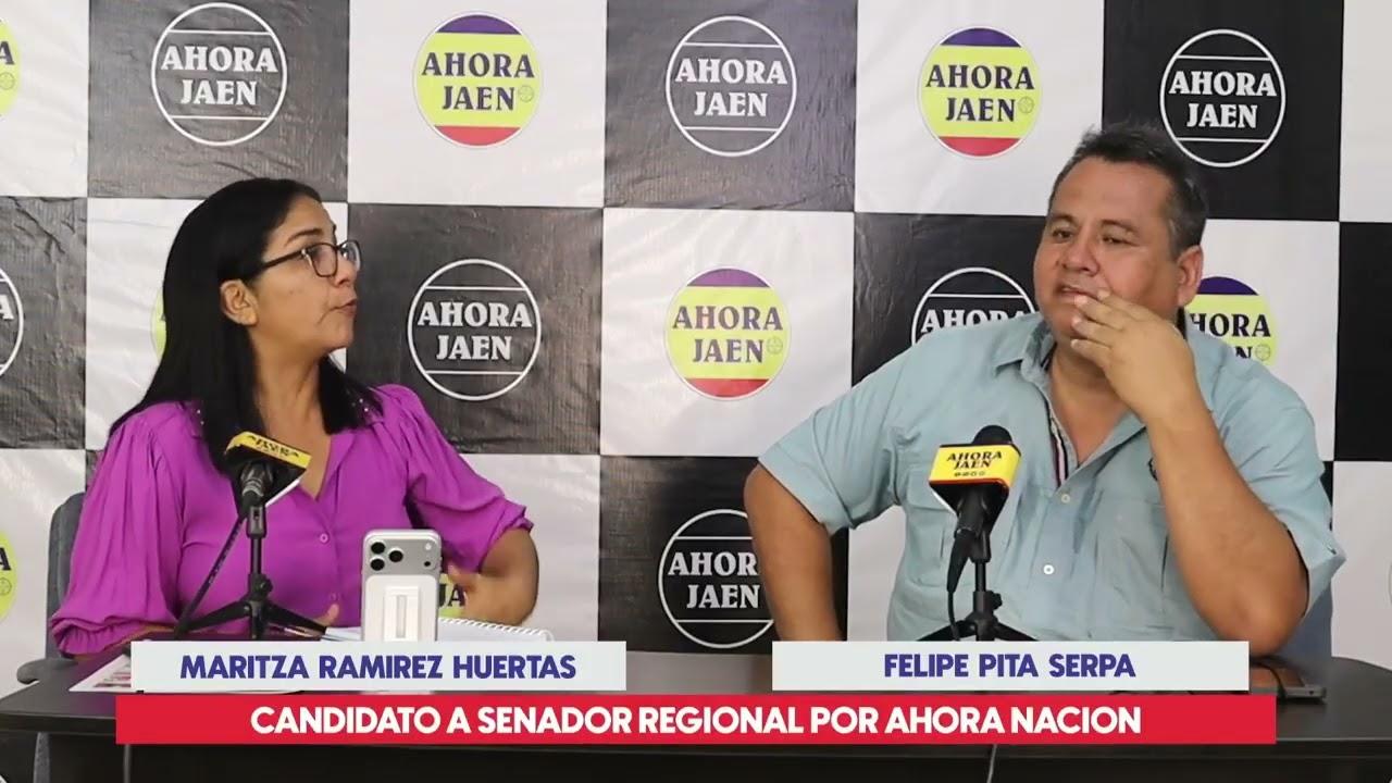 Felipe Pita postula al Senado por Cajamarca con Ahora Nación