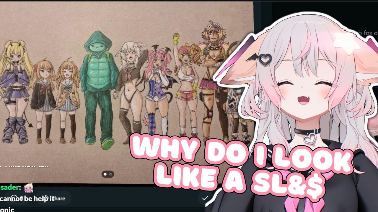 Anny Reacts to the Vedalverse Art