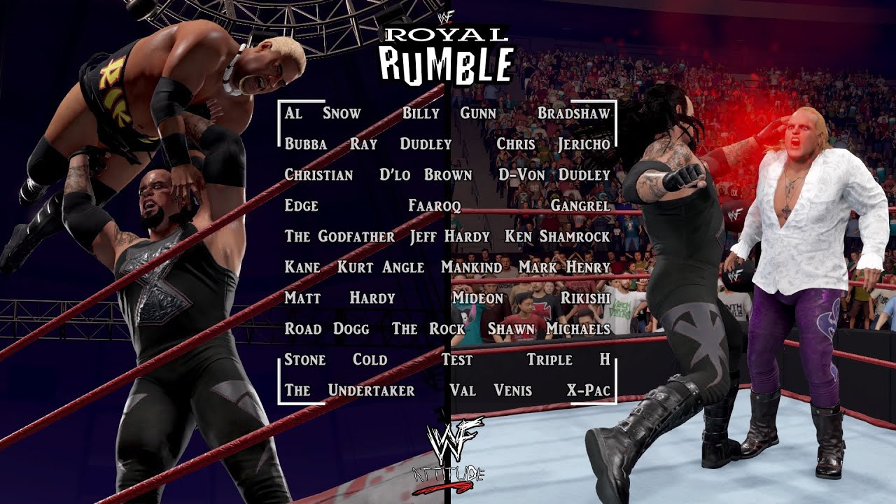 WWF Attitude Era (Royal Rumble #22)