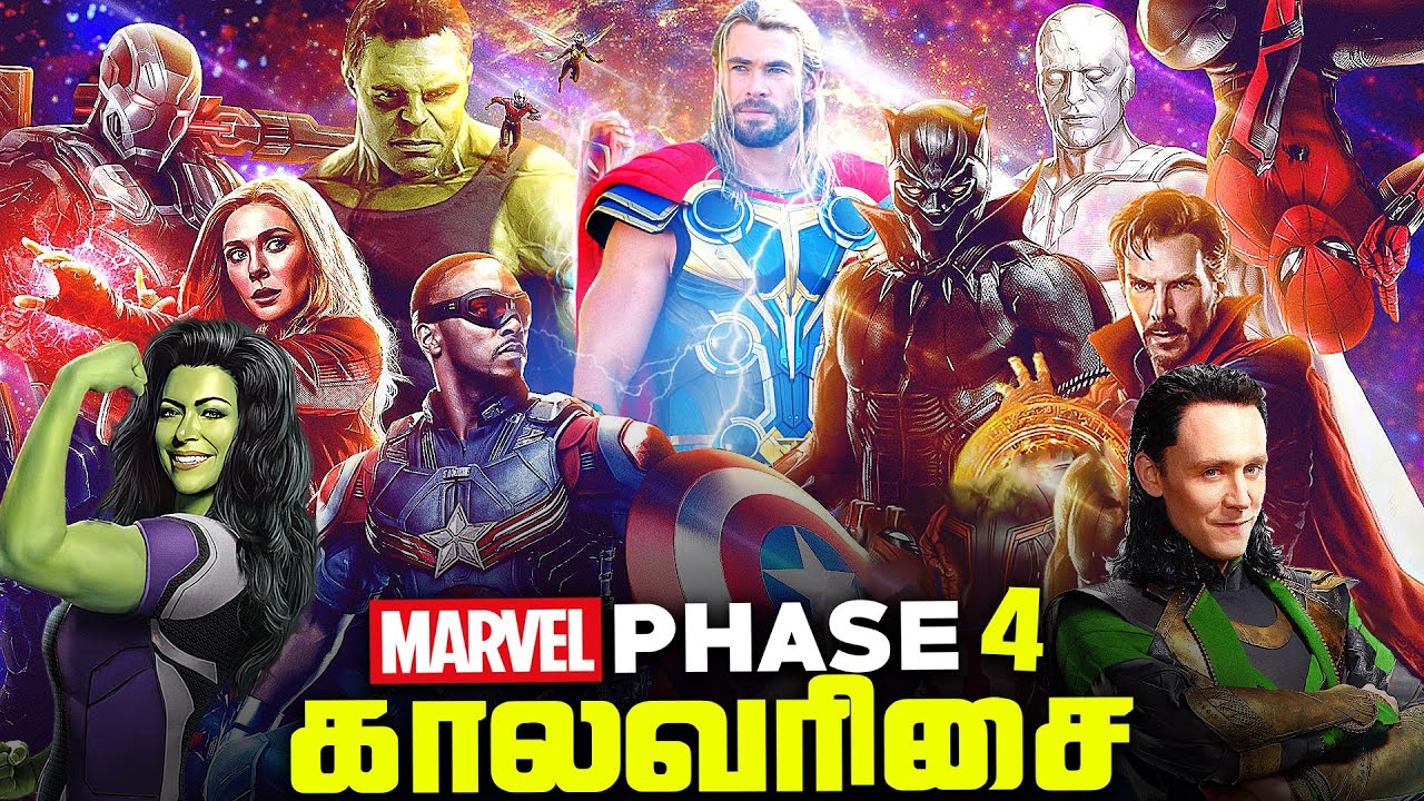 MCU Phase 4 - Full Timeline Explained in Tamil (தமிழ்)