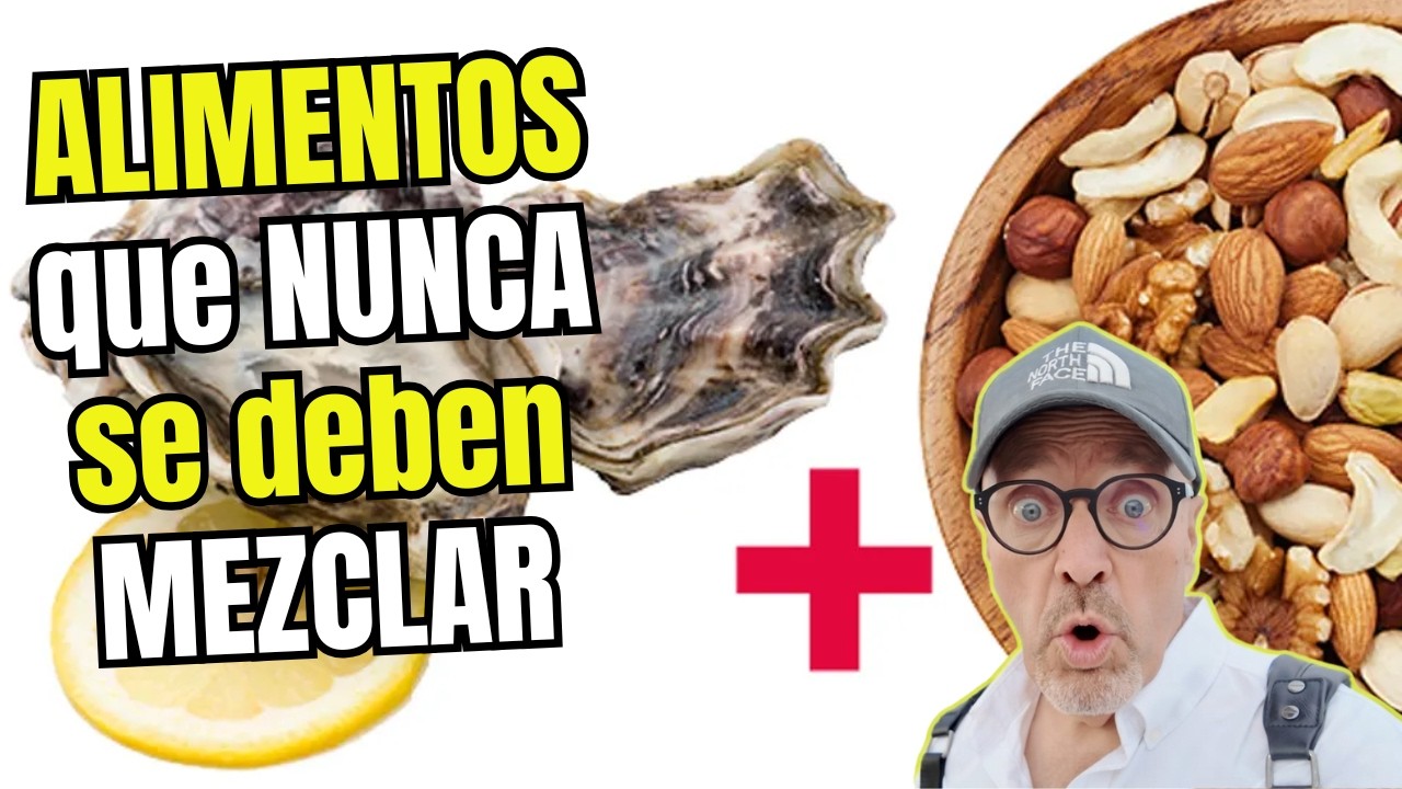 🚫  ALIMENTOS QUE NO SE DEBEN MEZCLAR JAMAS PARA EVITAR ENFERMEDADES 🚫
