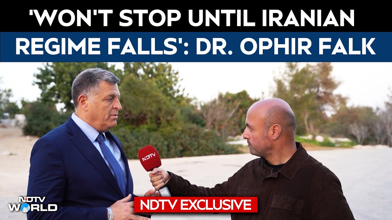 Israel Won’t Stop Until Iranian Regime Falls: Netanyahu Aide Dr. Ophir Falk To NDTV