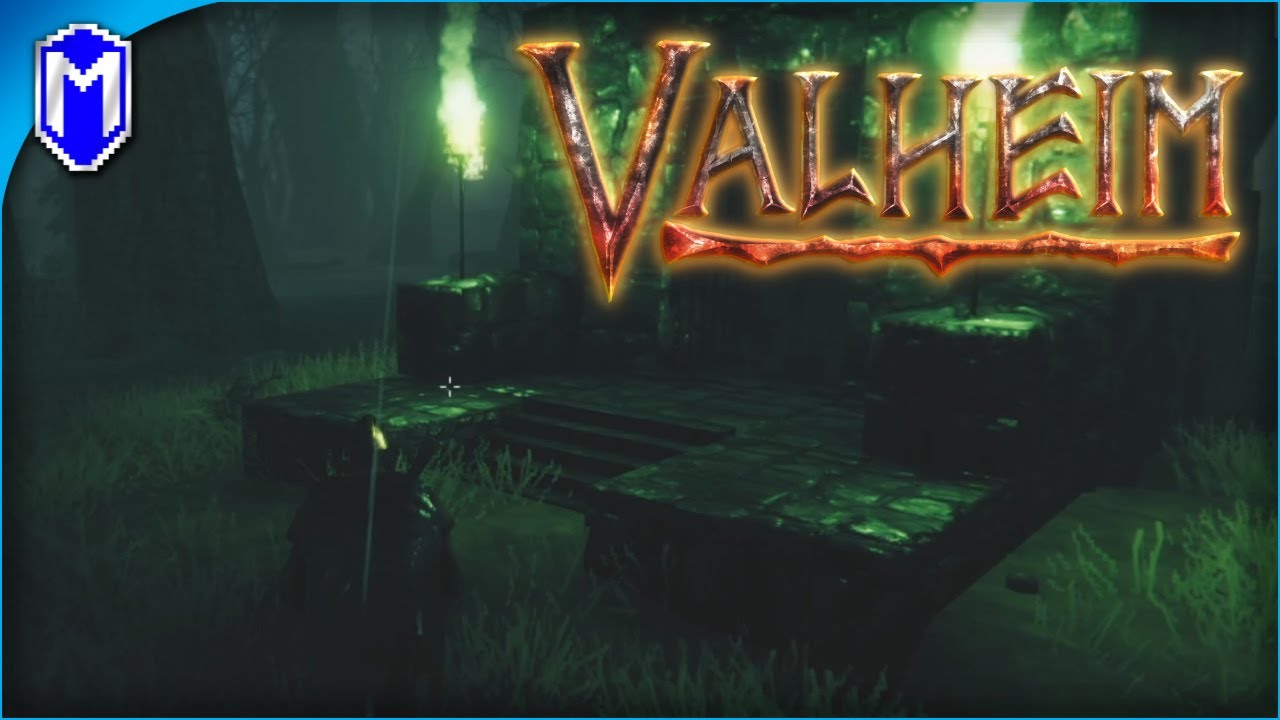 Exploring A Sunken Crypt And Building A Tree House - Valheim Early Access Gameplay Ep 7