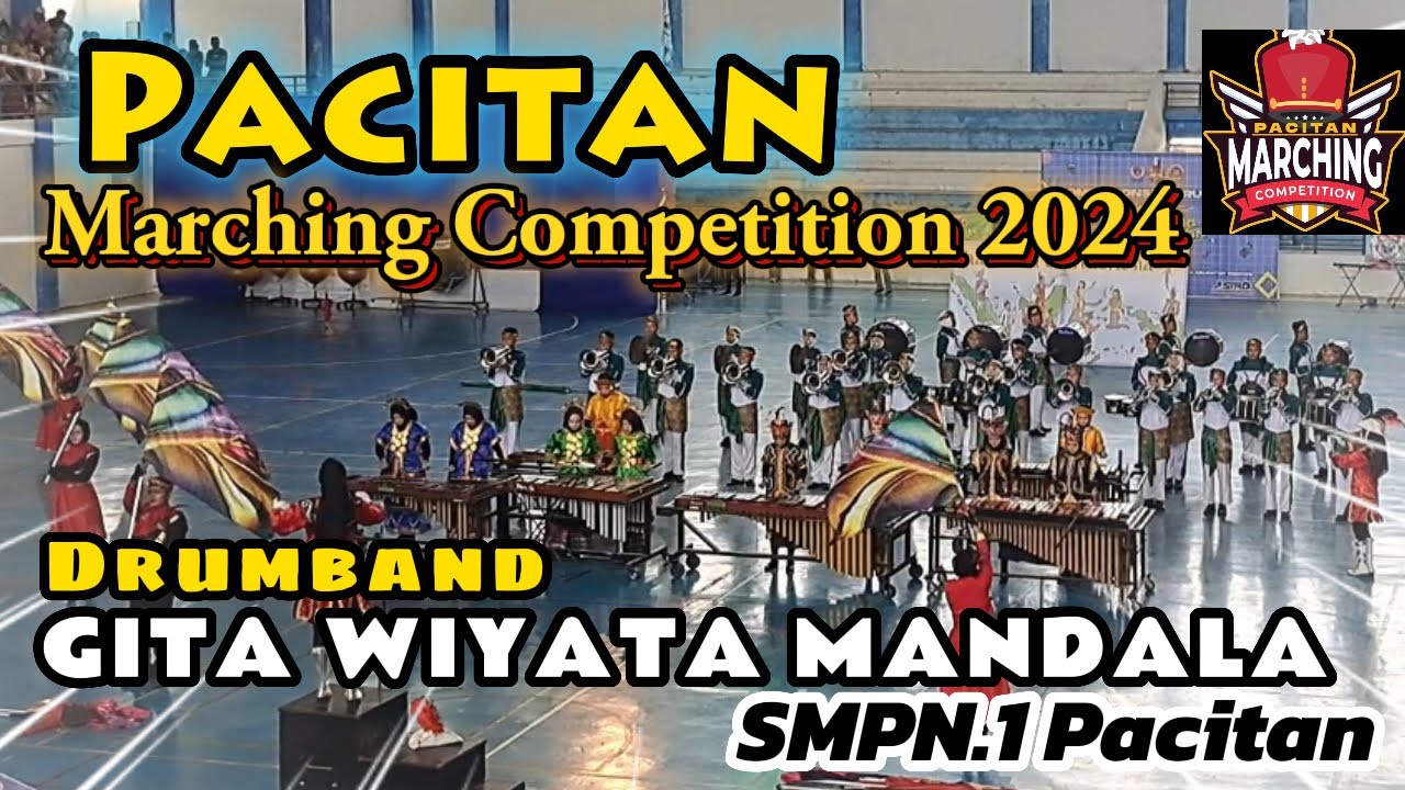 💕PACITAN MARCHING COMPETITION, KONSER DRUMBAND GITA WIYATA MANDALA SMPN 1 PACITAN💥