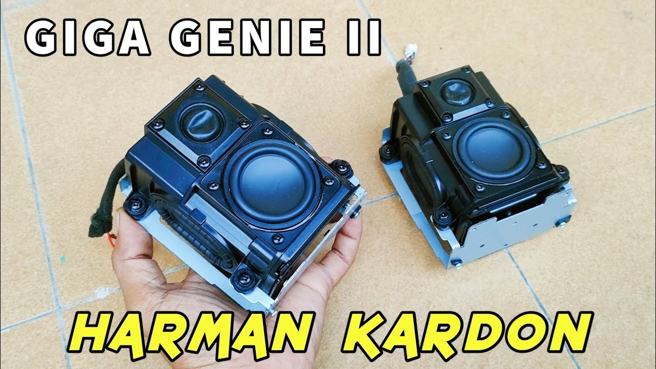 Chek Sound ! Speaker Murah Berkualitas Powerfull Boom Bass  GIGA GENIE 2 Harman Kardon