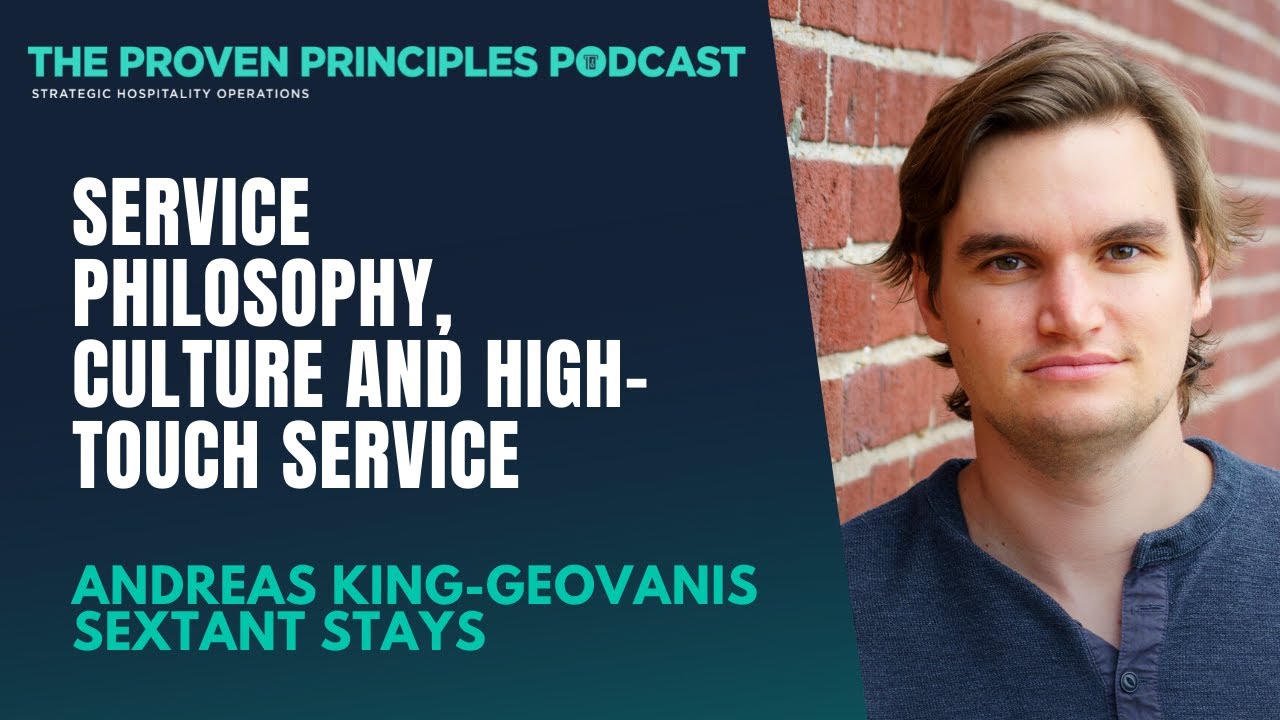 Service Philosophy, Culture and High-Touch Service: Andreas King-Geovanis, Sextant Stays