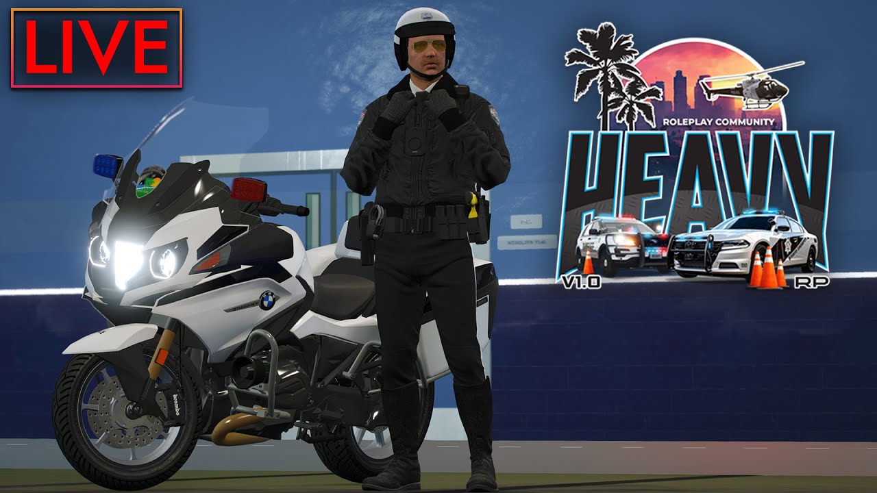 LSPD Bike Cop in Heavy RP! | GTA RP