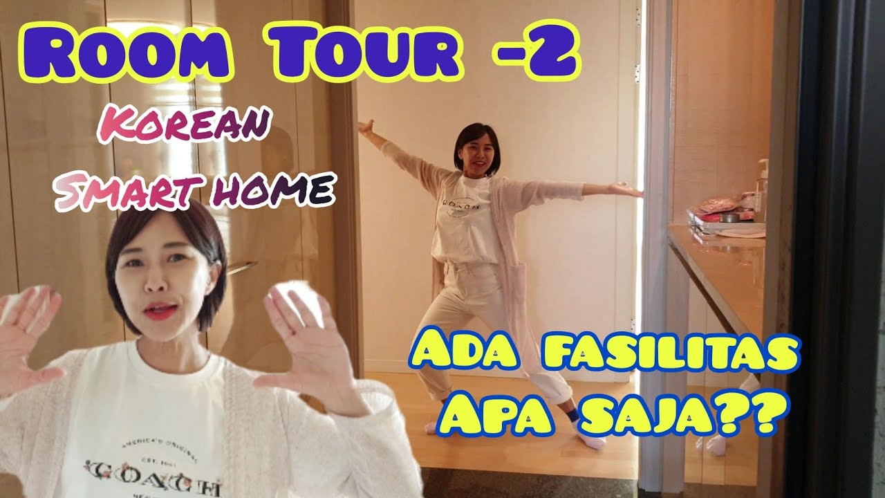 ROOM TOUR ||APARTEMENT KOREA || VERSI LENGKAP || SMART HOME || ADA FASILITAS APA SAJA?