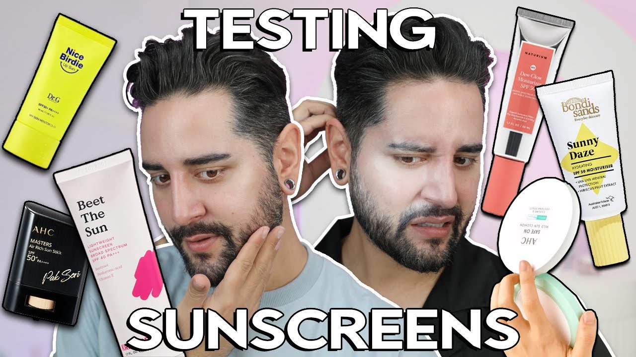 Testing New Sunscreens! Krave, Naturium, AHC, Bondi Sands & More