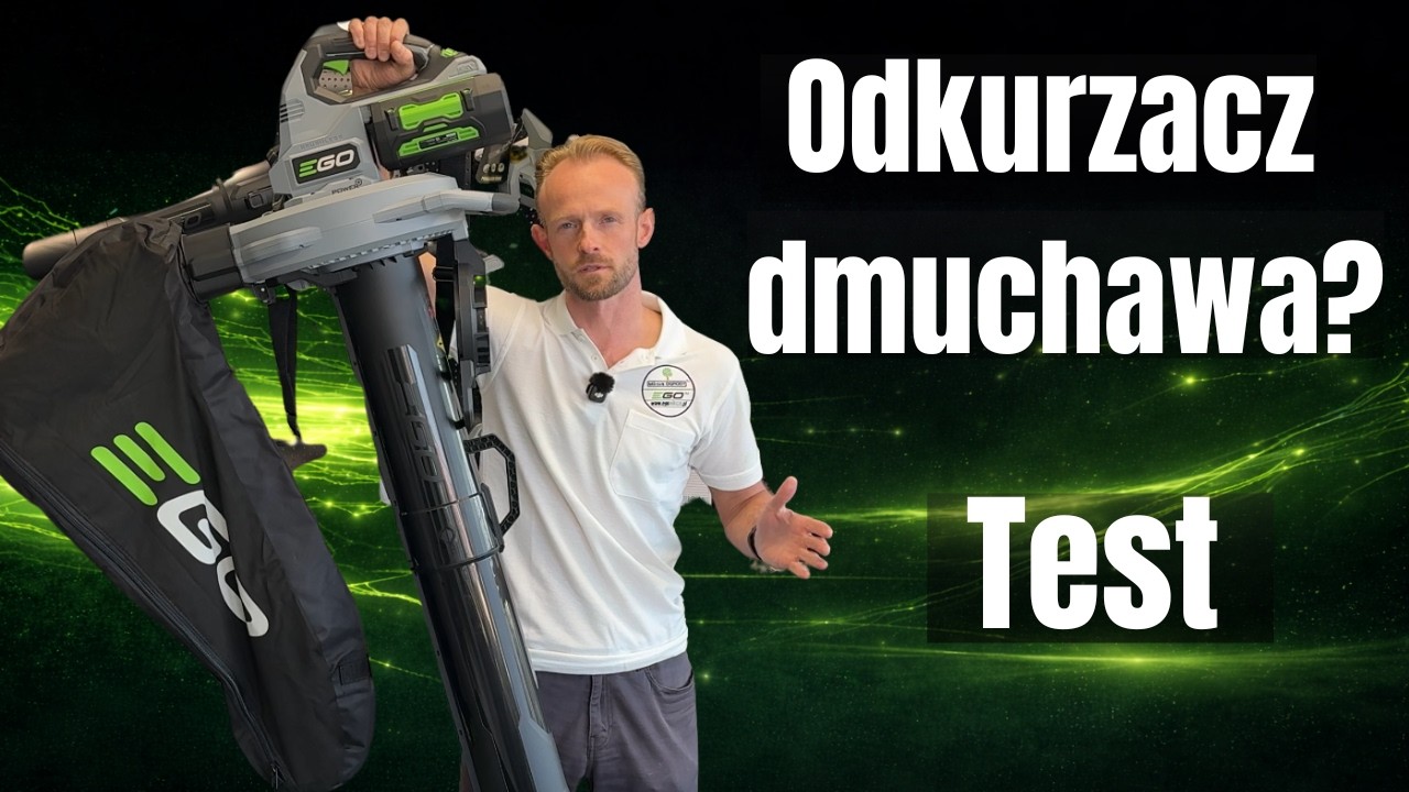 Odkurzacz do liści EGO Power+ LV5000E &ndash; test w praktyce | dmuchawa i odkurzacz 3w1