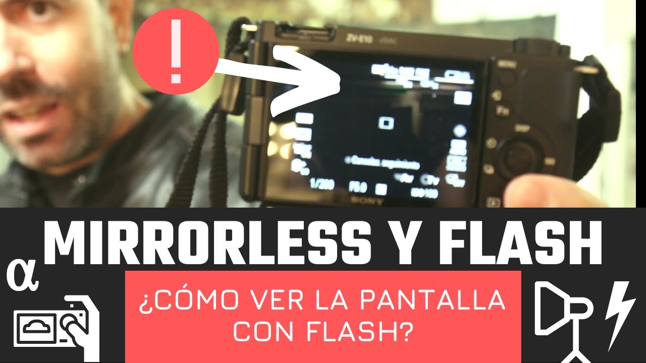 ☘Mirrorless y Flash. ¿Cómo fotografiar con FLASH en una Camara sin espejo)