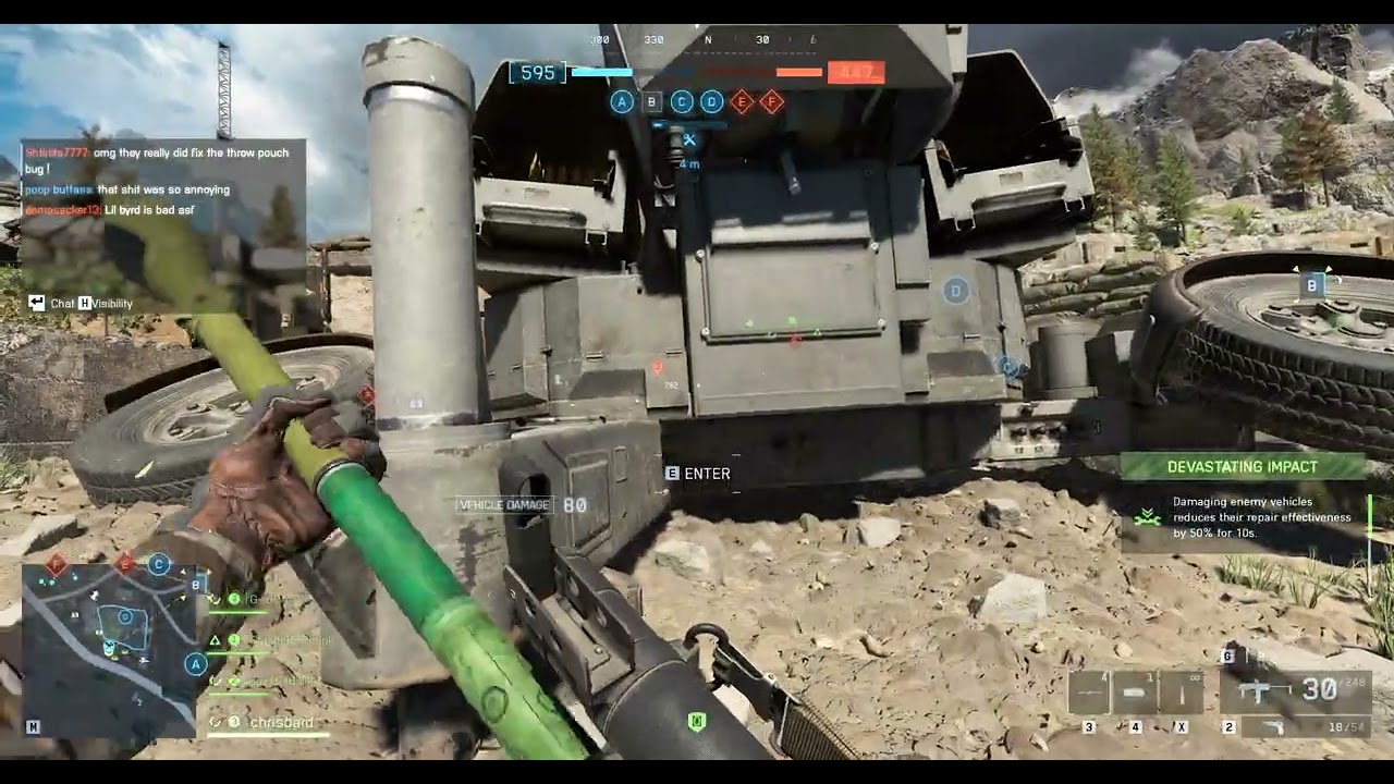 BF 6 - Flying on Contaminated
