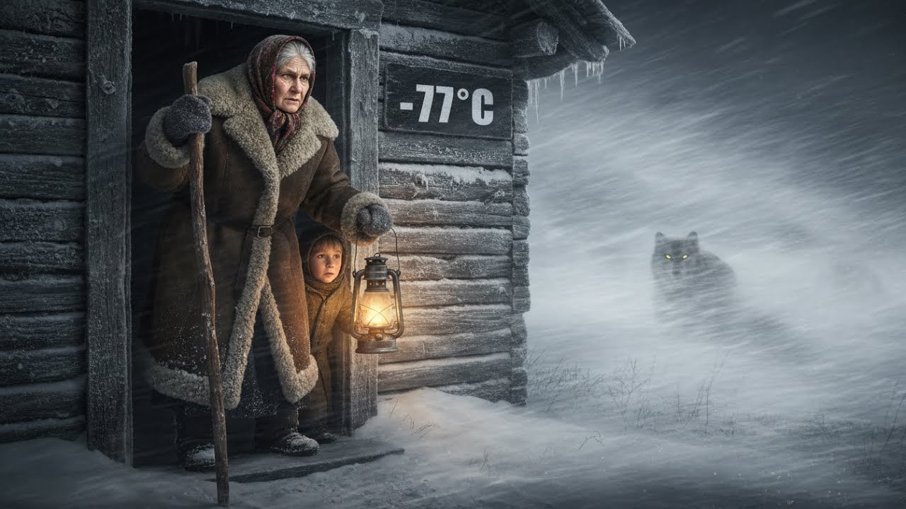 –77°C Sheep Shelter: 91-Year-Old & Grandchild vs Wolf Pack in 2026