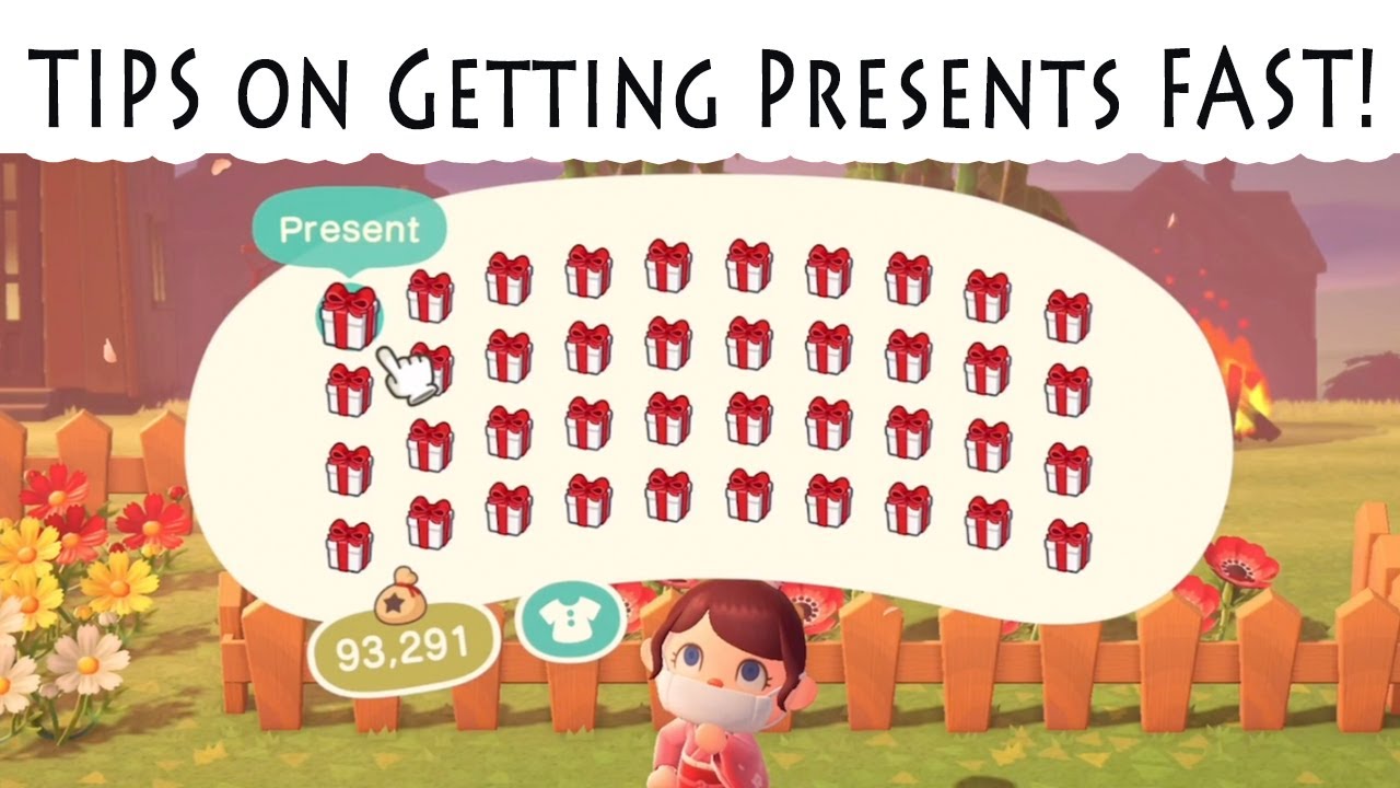 TIPS On Getting Presents FAST! Animal Crossing: New Horizons Pop Balloon