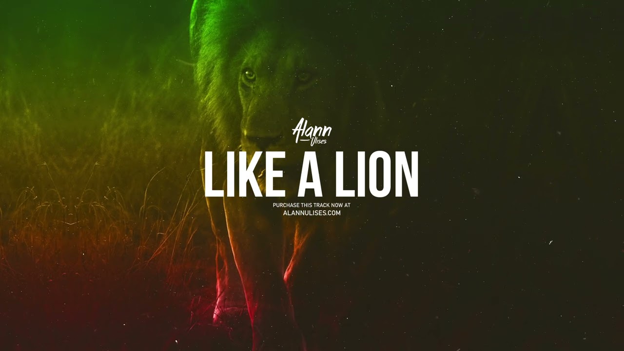 LIKE A LION Riddim (Reggae roots Beat Instrumental) (Koffee x Skip Marley type) 2021 - Alann Ulises