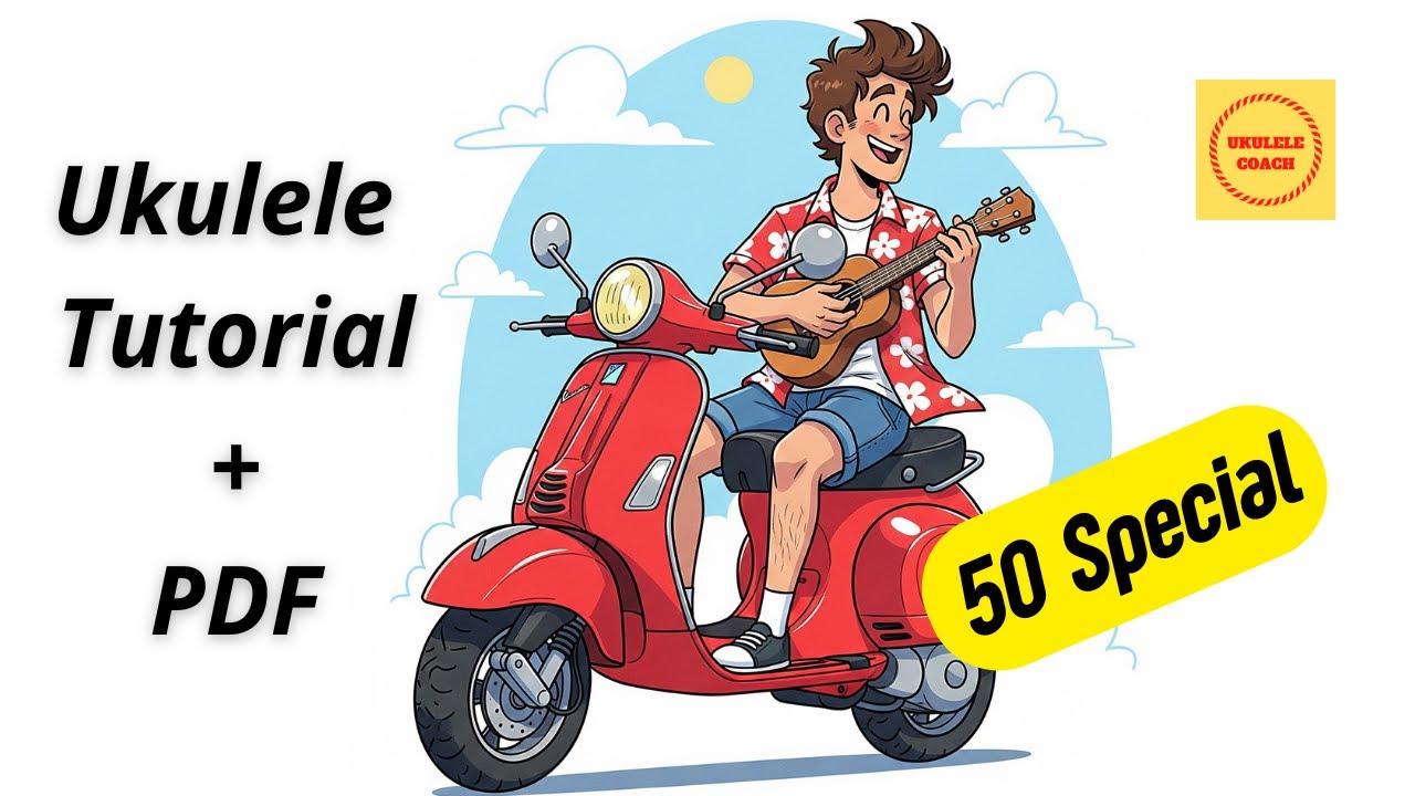 50 Special (Cremonini/Lunapop) Ukulele Tutorial con PDF gratuito