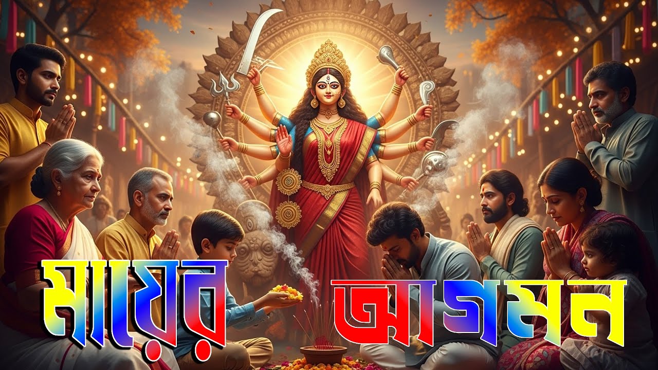 মায়ের আগমন | Durga puja story | Durga Puja Special | Sanatan Stories