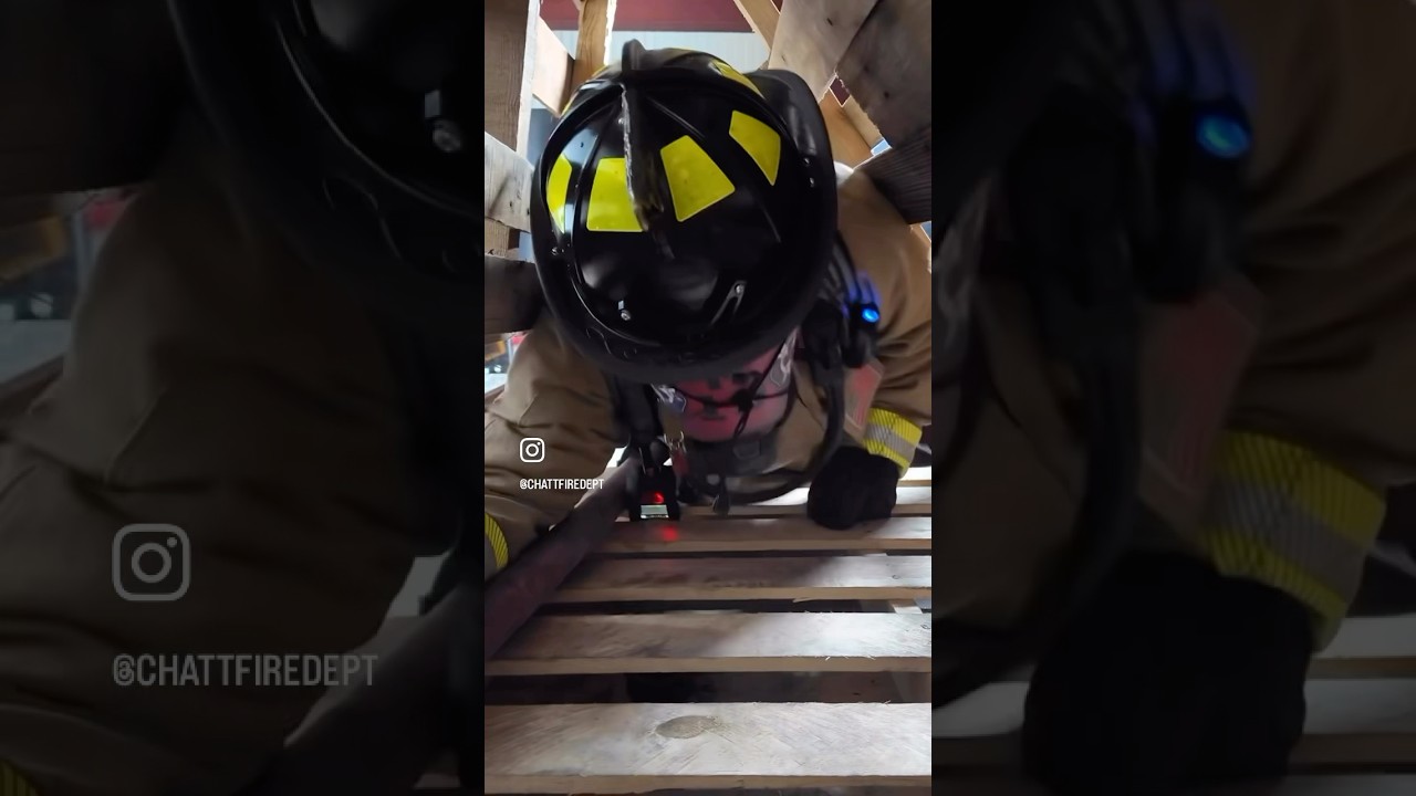 Tough survival maze for Fire Academy 2025 #iaff #firefighter #survival #training #chattanooga #TN