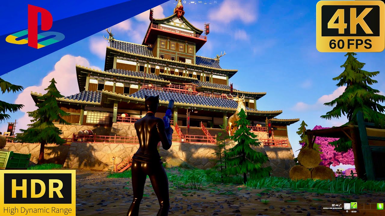 FORTNITE CAPITULO 6 TEMPORADA 1 GAMEPLAY PS5 4K HDR | CATWOMAN