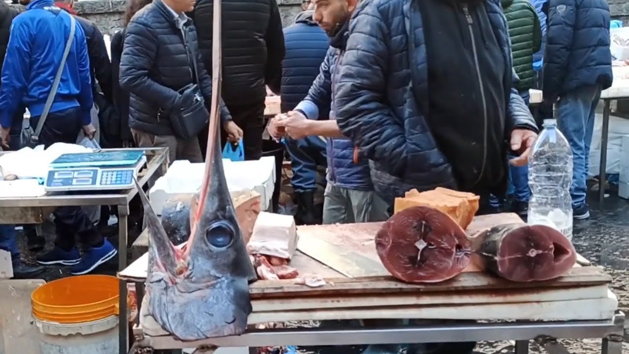 La Piscaria di Catania, il Mercato del pesce più ammirato in Italia