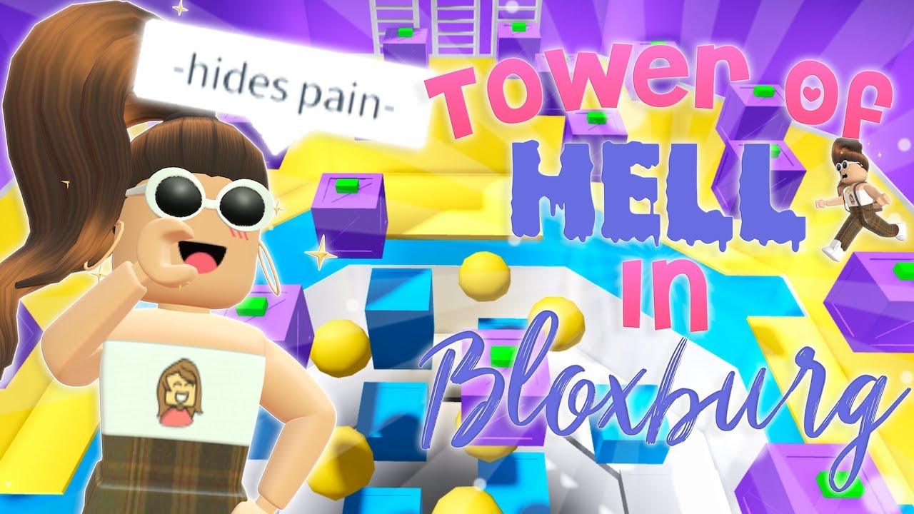 Tower Of Hell In BLOXBURG (FUNNY)