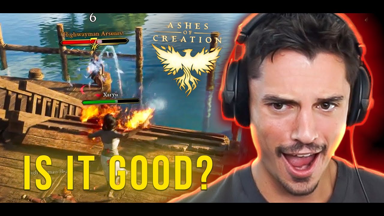 I Tried Ashes of Creation... (NEW MMO)