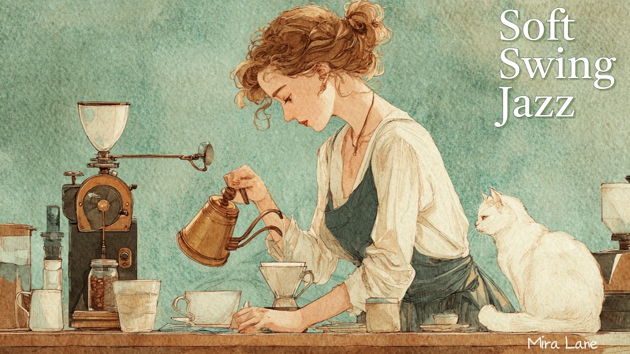 ☕Soft Swing Jazz | Relaxing Home Caf&eacute; Playlist