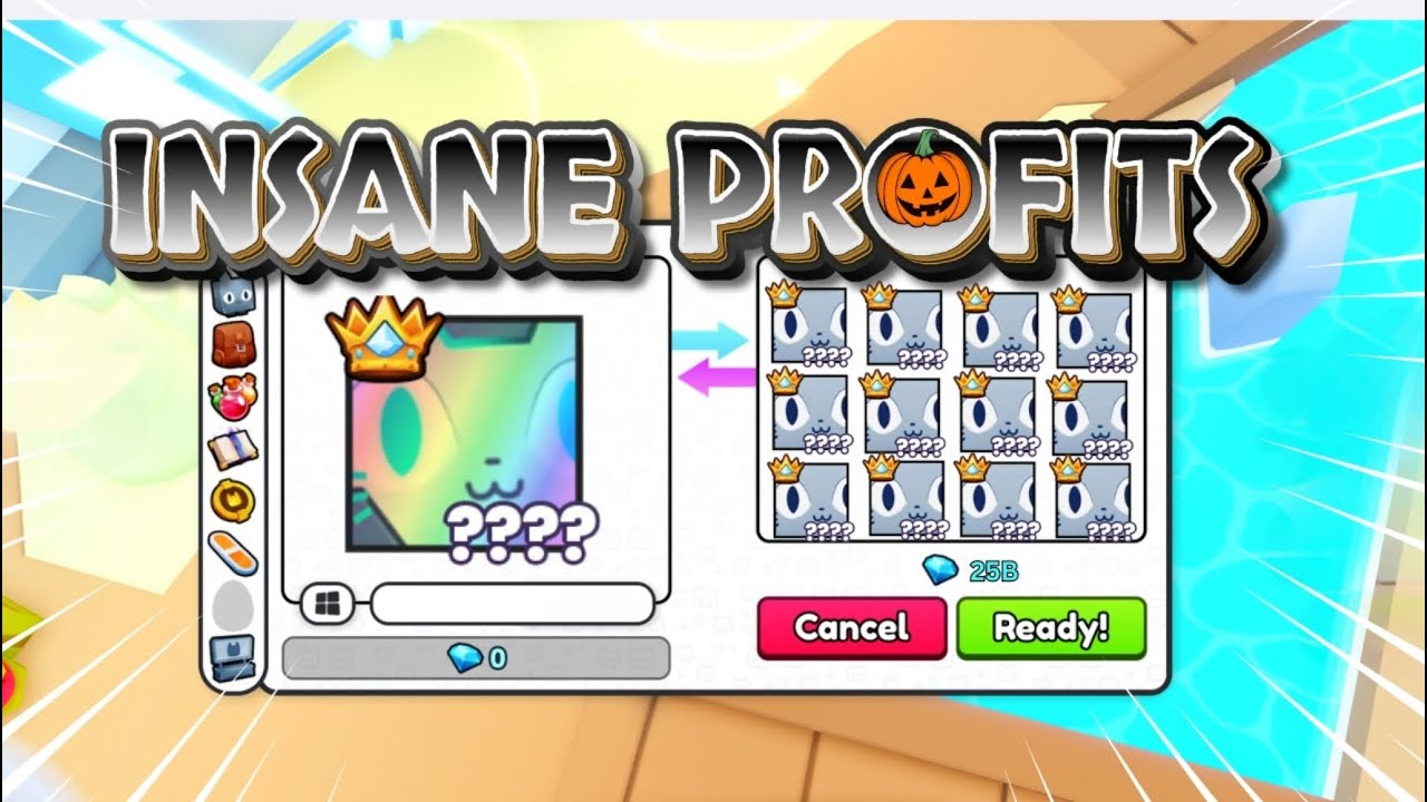 Pet Simulator 99 - DAY 6 Trading until I am on RAP LEADERBOARD 🌈 TITANIC Rainbow Arcane Cat 🌈