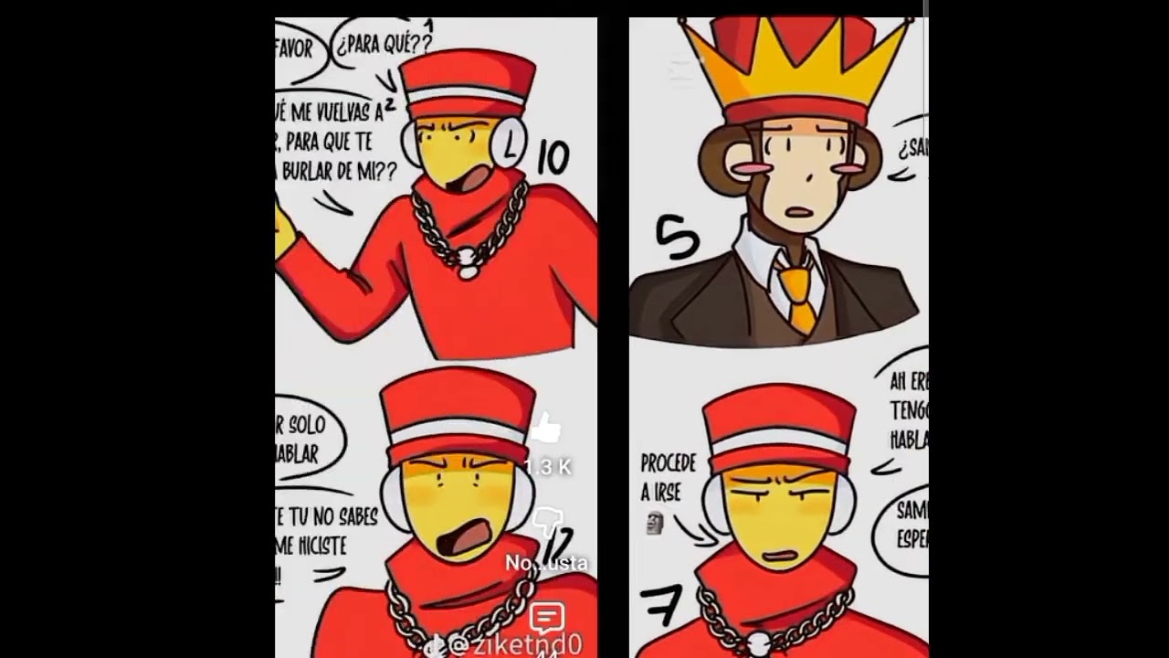 Cómic de Sammy y jandel Pónganle volumen porque casi no se escucha mi voz XD