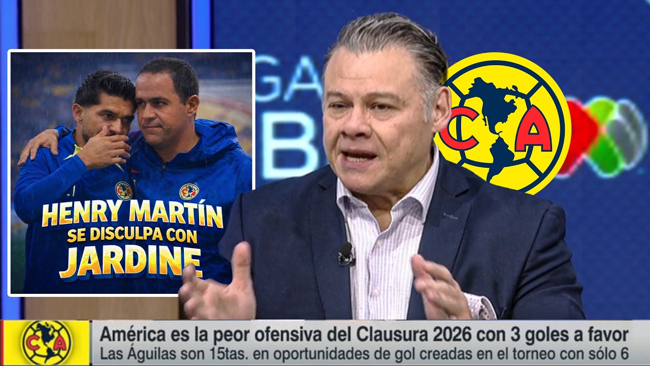 ¡BOMBA en AMÉRICA! Henry Martin LE PIDIÓ Disculpas a Jardine que YA NO LO VE con Buenos Ojos!