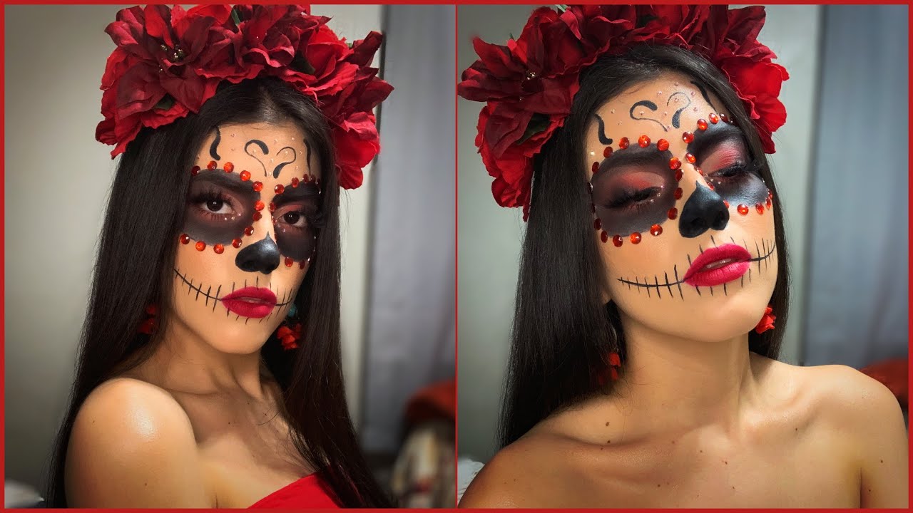 CATRINA maquillaje para Halloween 2020// Cristina Pacheco