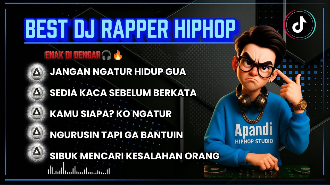 🎶JANGAN NGATUR HIDUP GUA🎧 || BEST DJ RAPPER HIPHOP TERBAIK 2025 | ENAK DI DENGAR #djremix #djhiphop