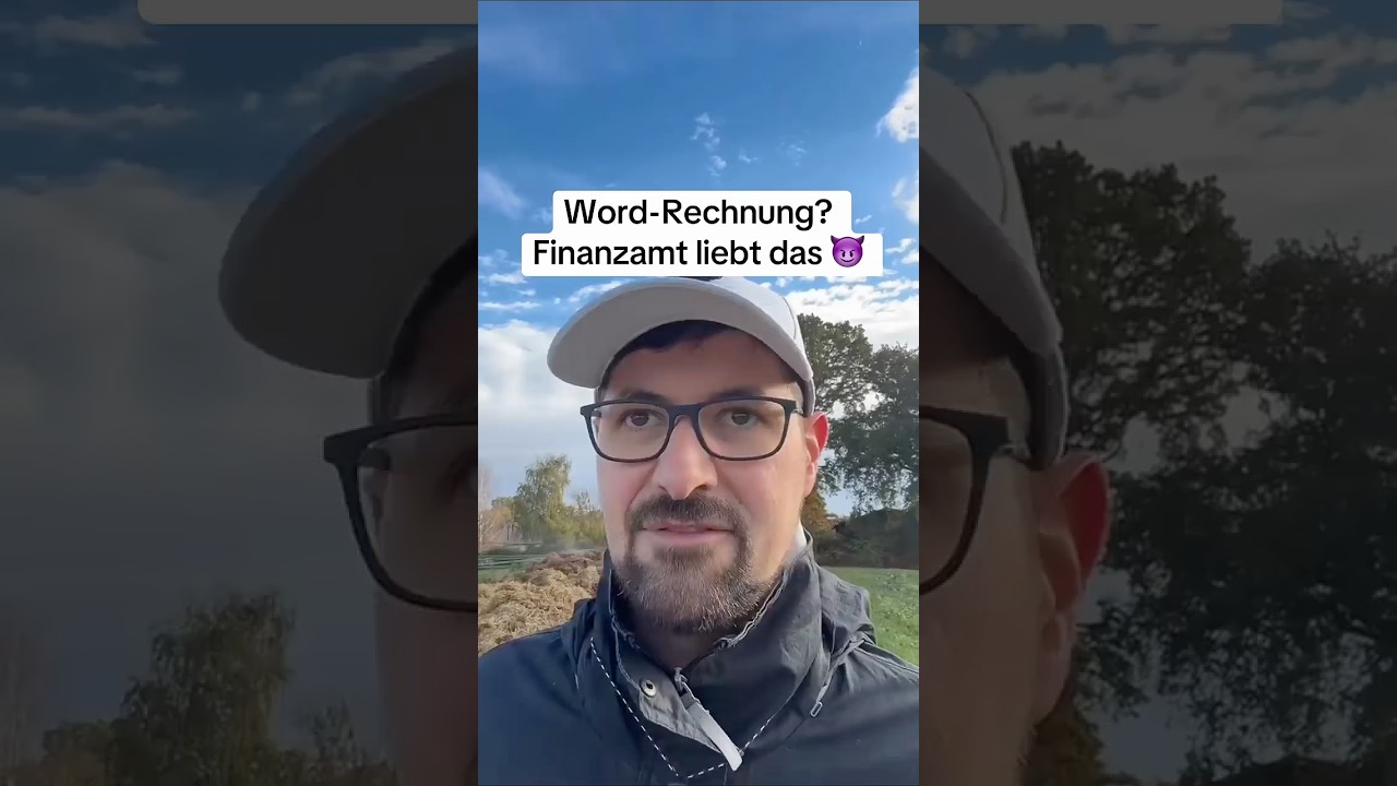 Rechnungen in Word/Excel? ❌ Nicht GoBD-konform! Mach&rsquo;s jetzt direkt richtig, bevor&rsquo;s teuer wird 💸